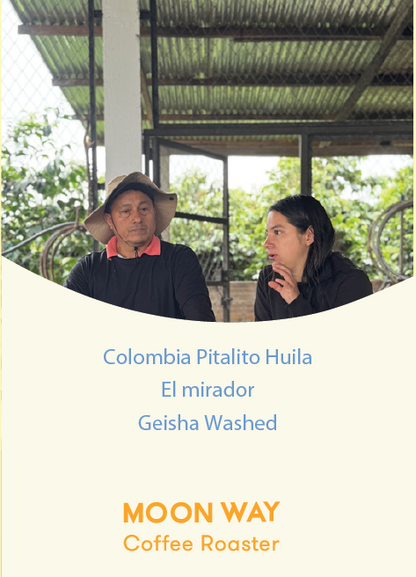Colombia ,Huila ,El mirador geisha Washed