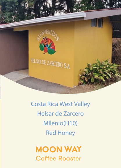 Costa Rica West Valley  Helsar de Zarcero MIlenio(H10) Red Honey