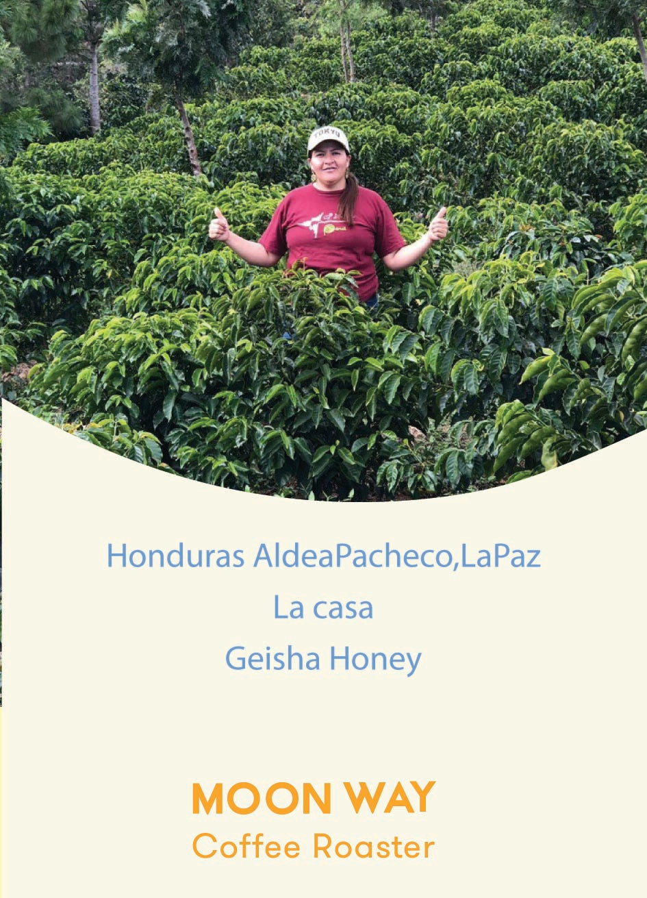 Honduras AldeaPacheco,LaPaz La casa  Geisha Honey