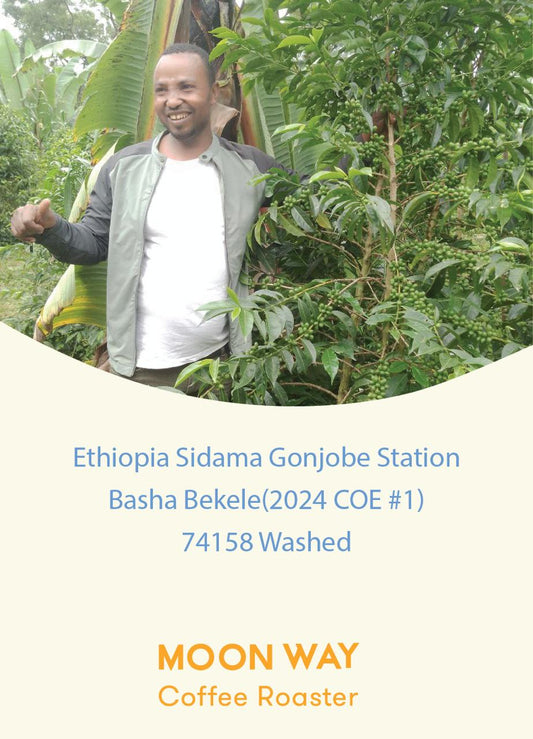 Ethiopia Sidama Gonjobe Station 74158 Washed